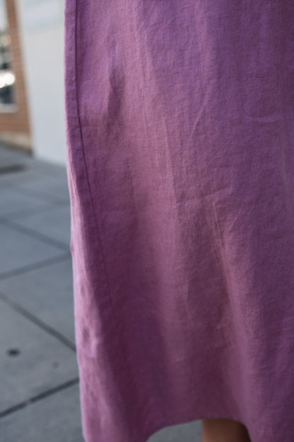 Aurora Dress - Dark Pink