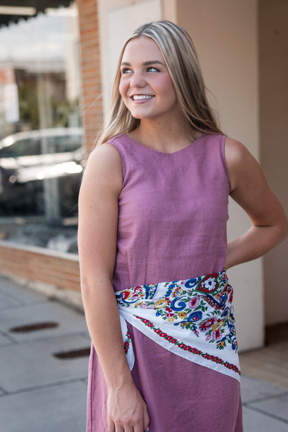 Aurora Dress - Dark Pink