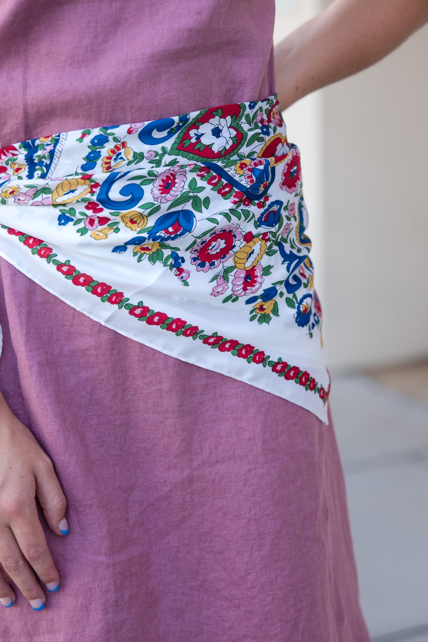 Aurora Dress - Dark Pink