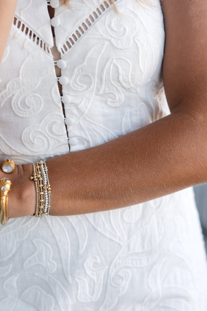 Autumn Dress - Bone