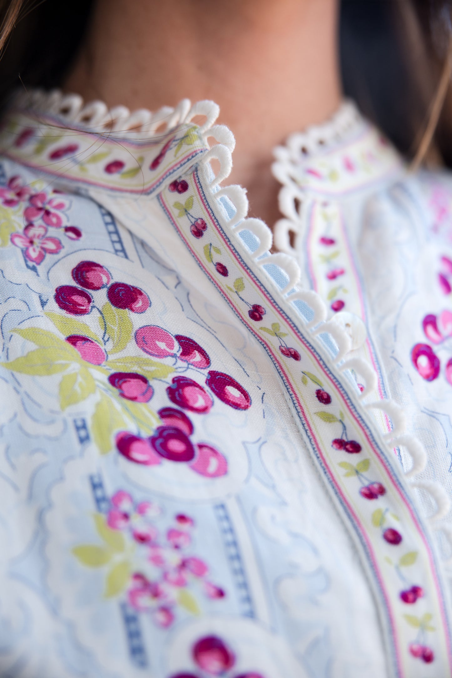 Sadie Dress - Cherries