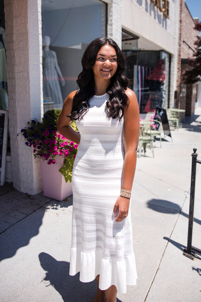 Jasper Dress - White