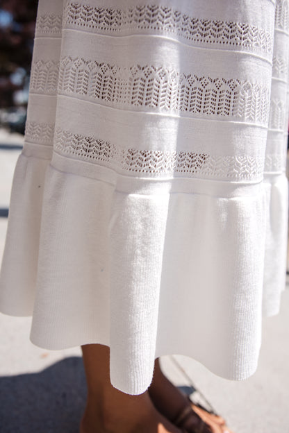 Jasper Dress - White