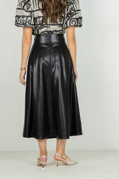 Dotty Skirt - Black