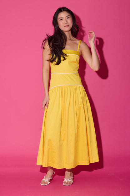 Riley Dress - Daffodil
