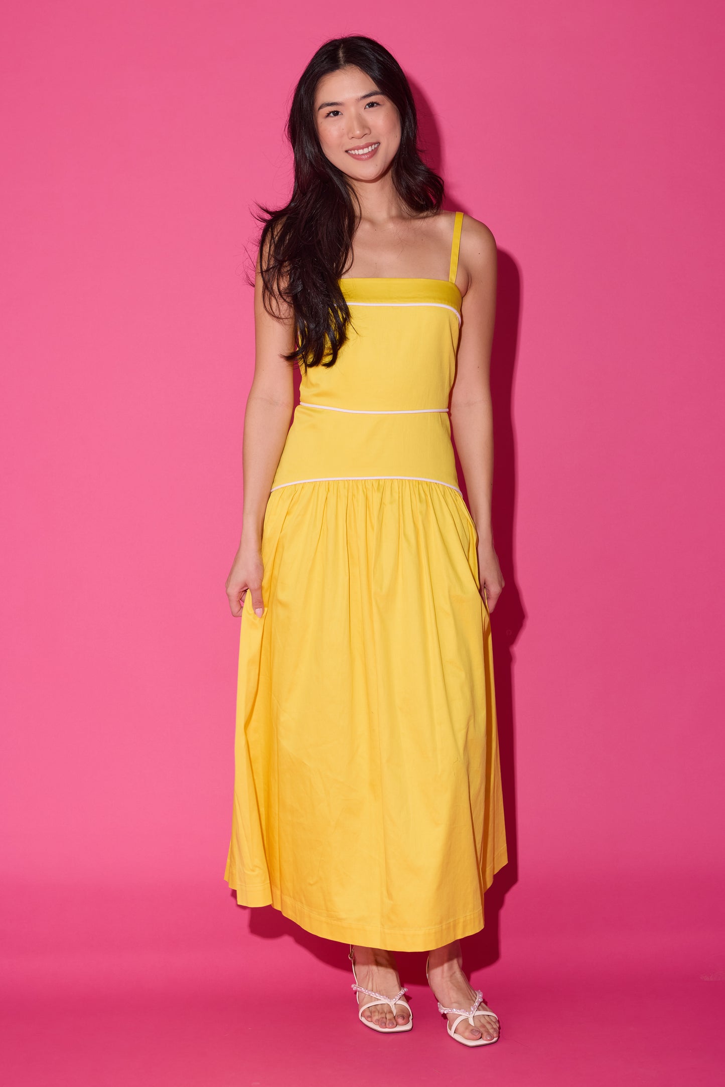 Riley Dress - Daffodil