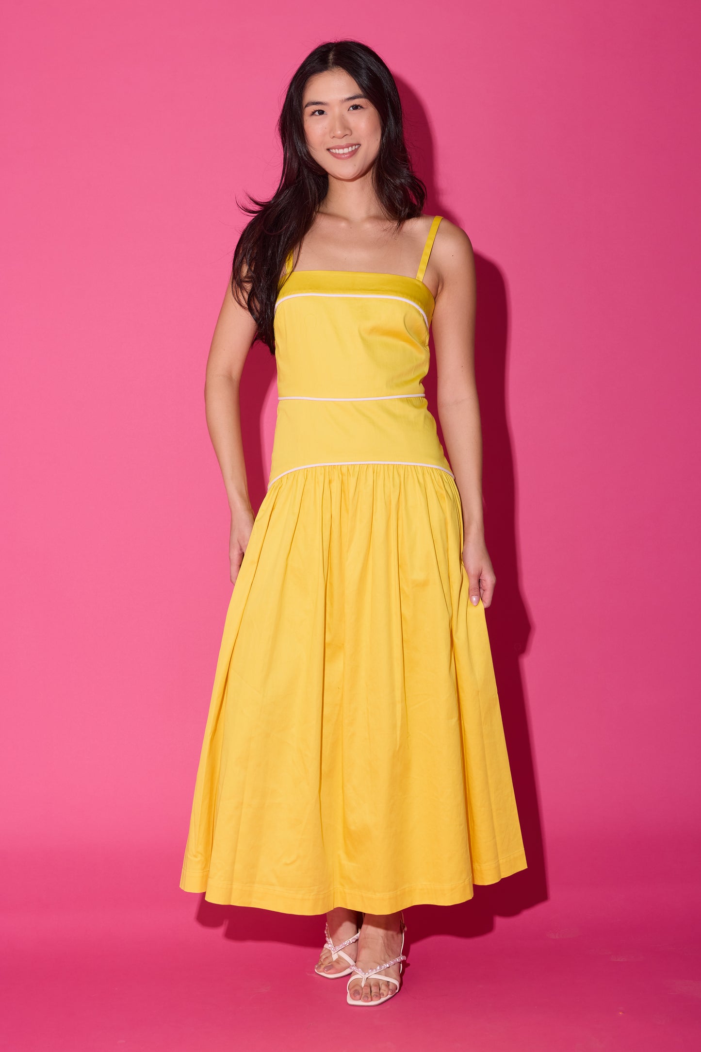Riley Dress - Daffodil