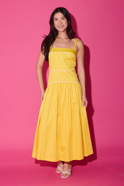 Riley Dress - Daffodil