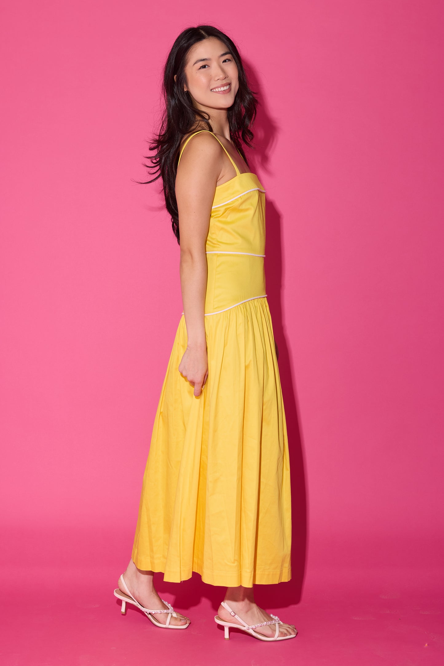 Riley Dress - Daffodil