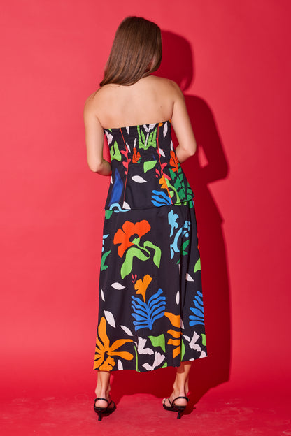 Brooks Dress - Black Majorelle