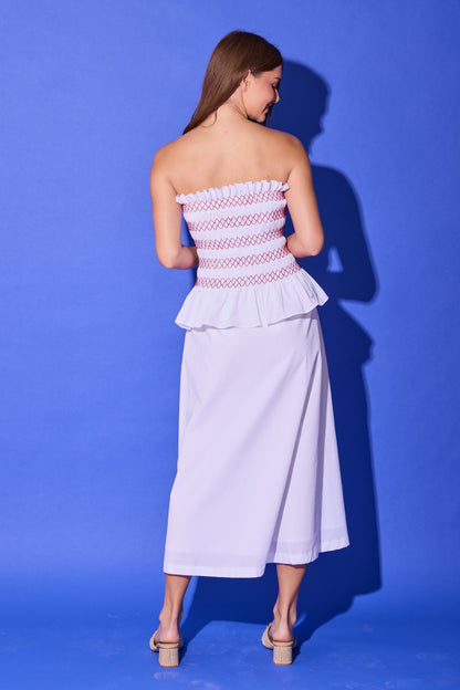 Caroline Dress - Bright White