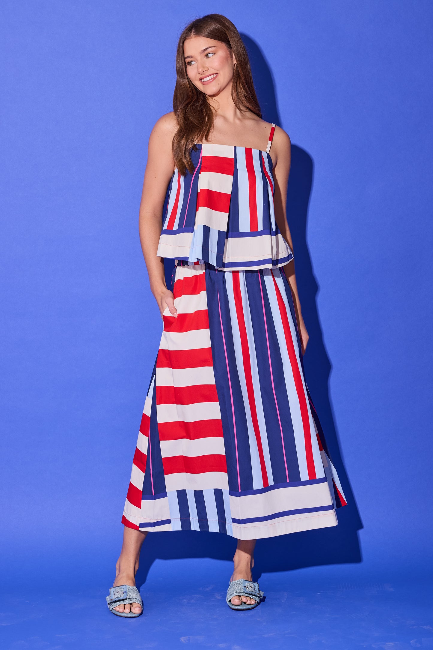 Reed Top - Maritime Stripe