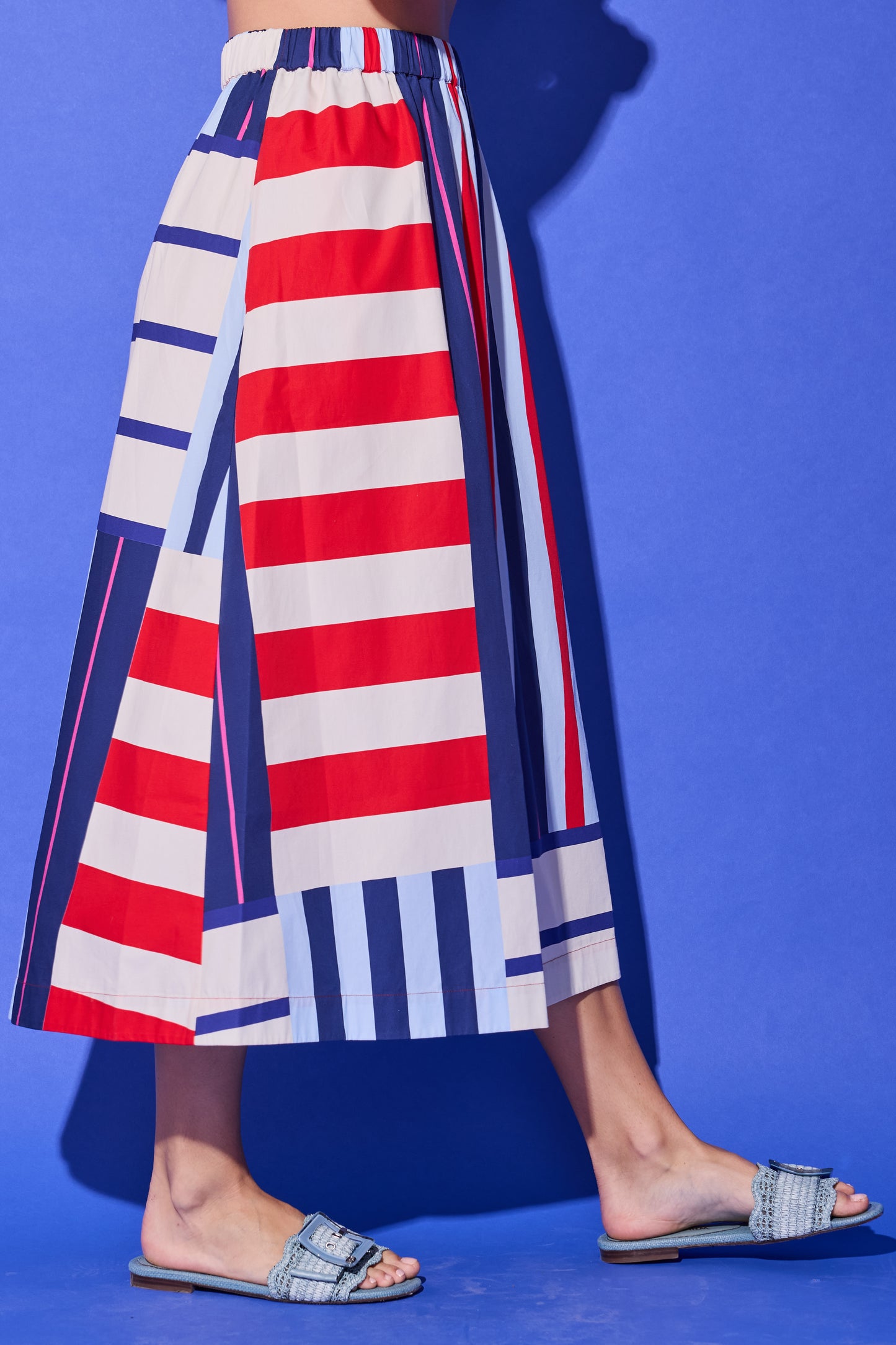 Danny Skirt - Maritime Stripe