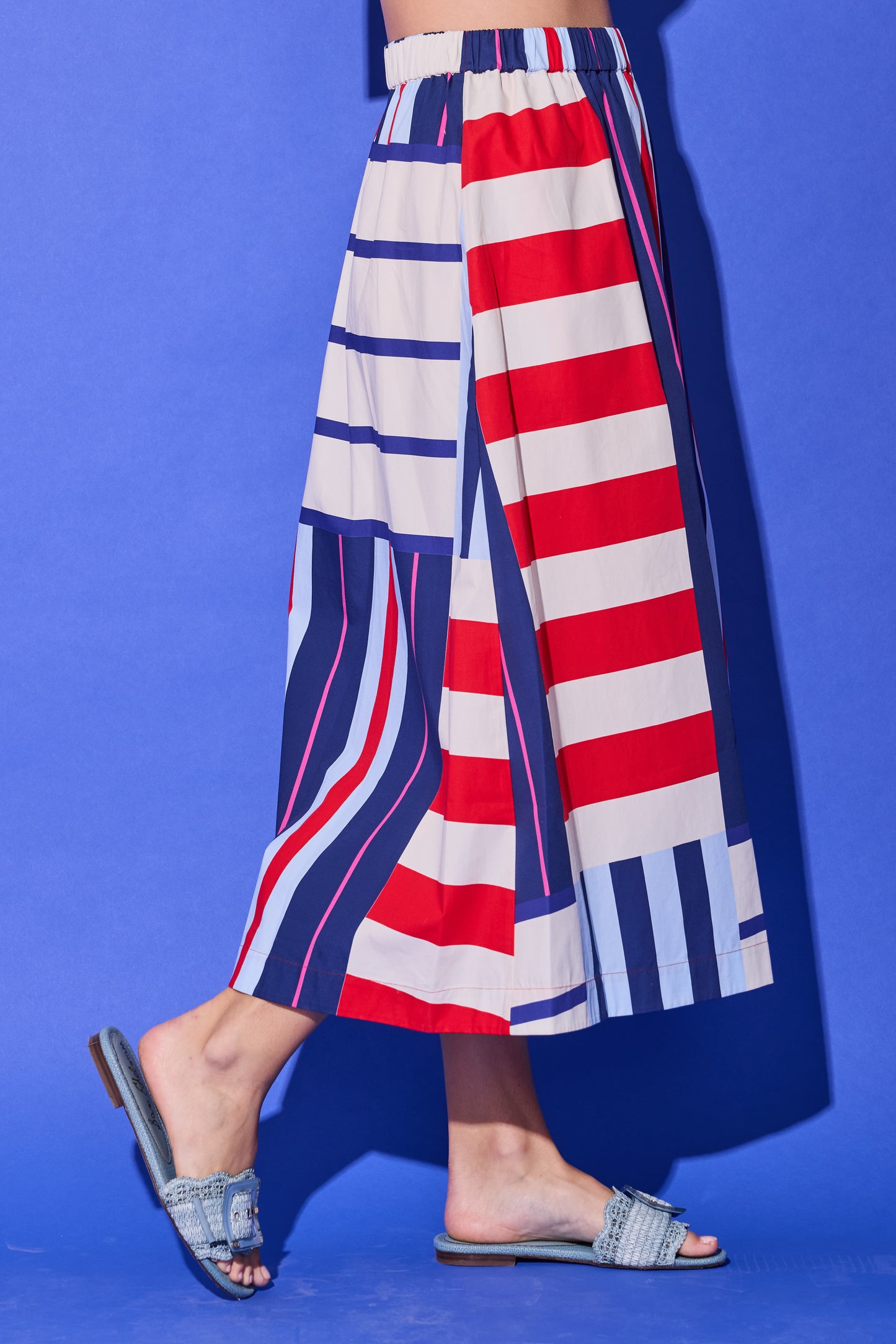 Danny Skirt - Maritime Stripe