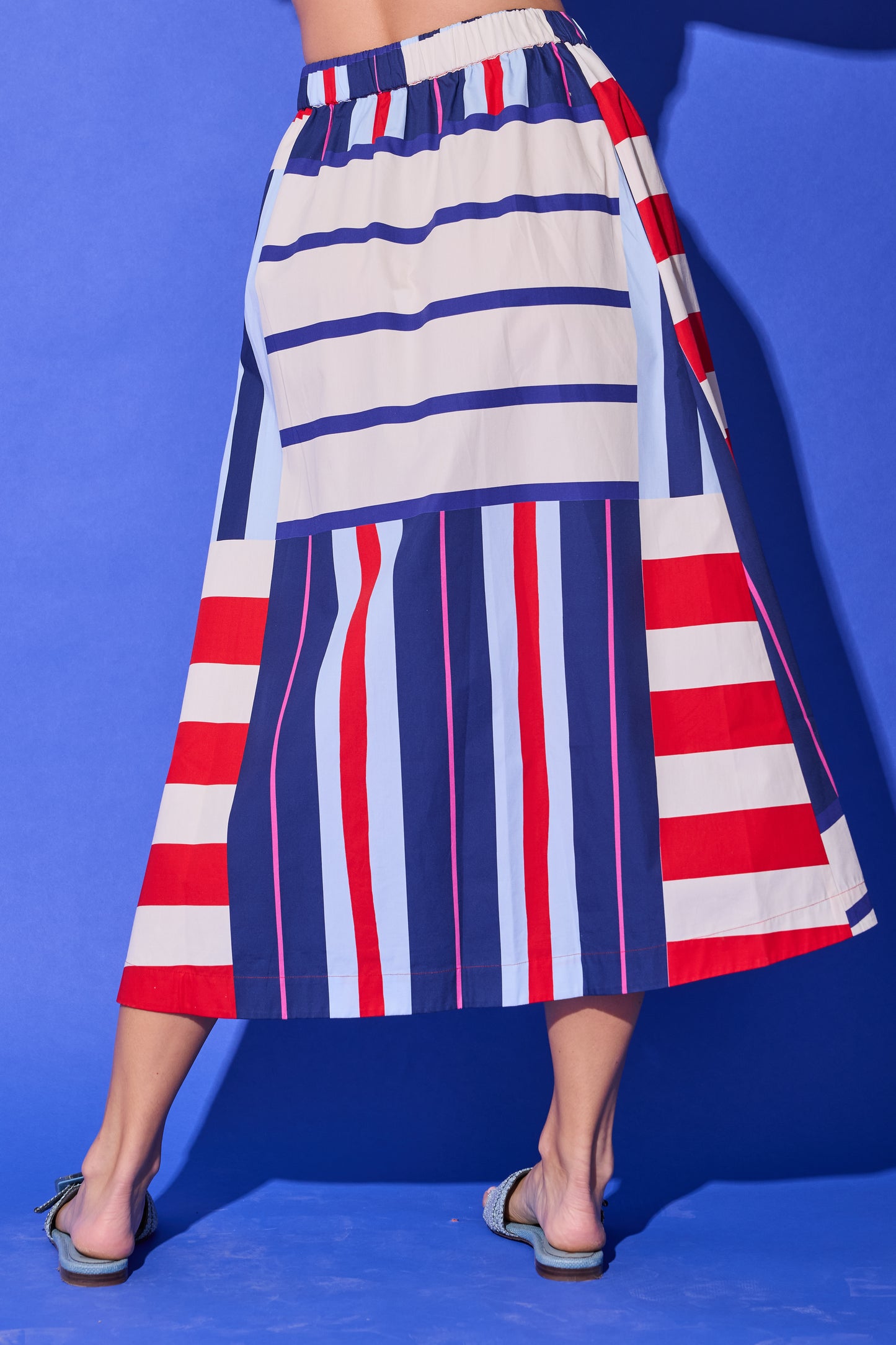 Danny Skirt - Maritime Stripe