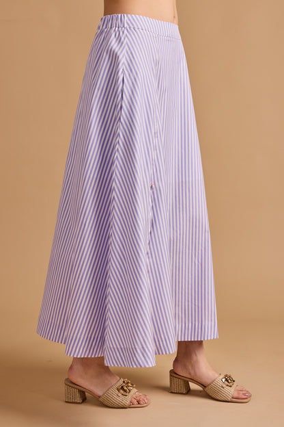 Marc Skirt - Lavender Stripe