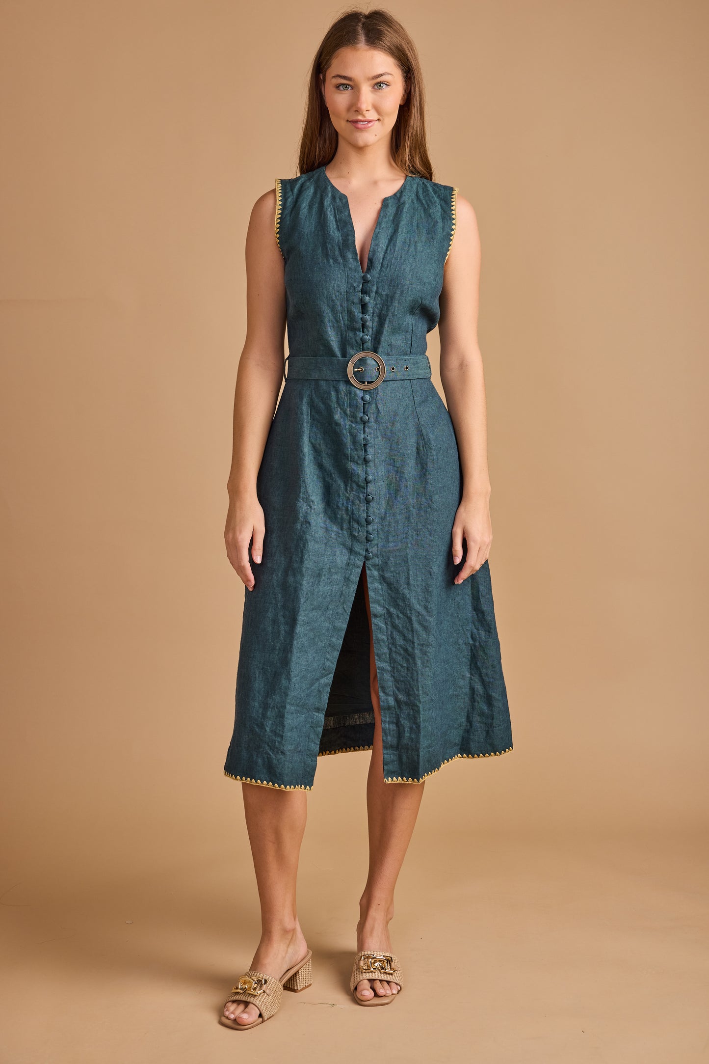 River Dress - Mediterranean