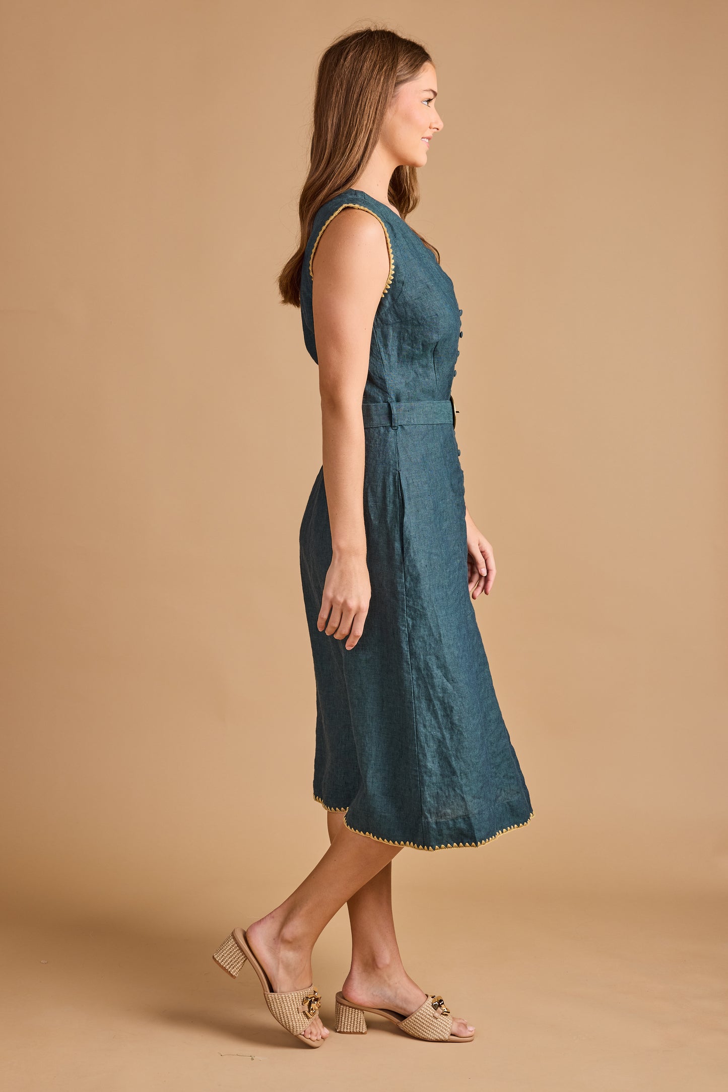 River Dress - Mediterranean