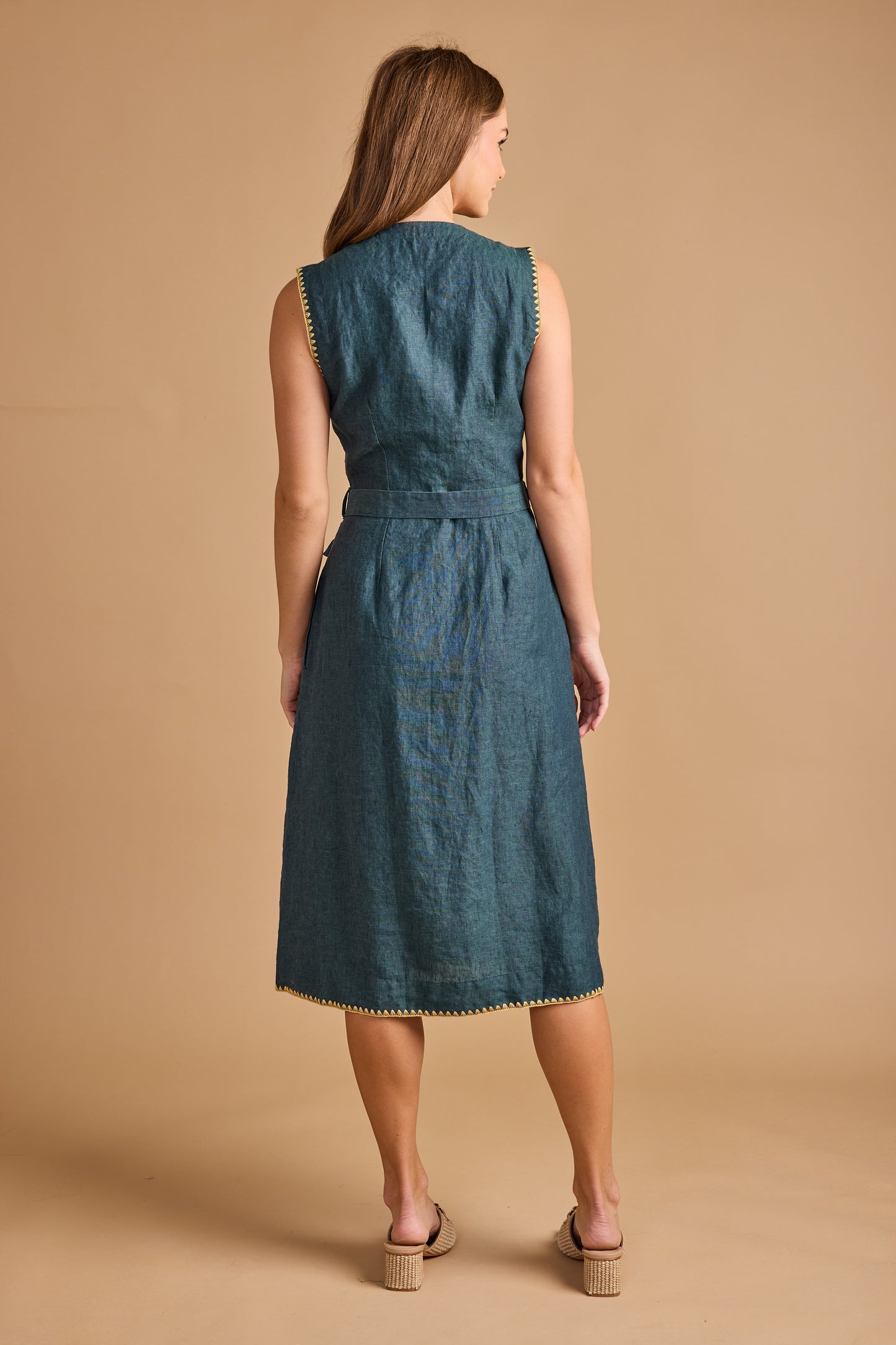 River Dress - Mediterranean