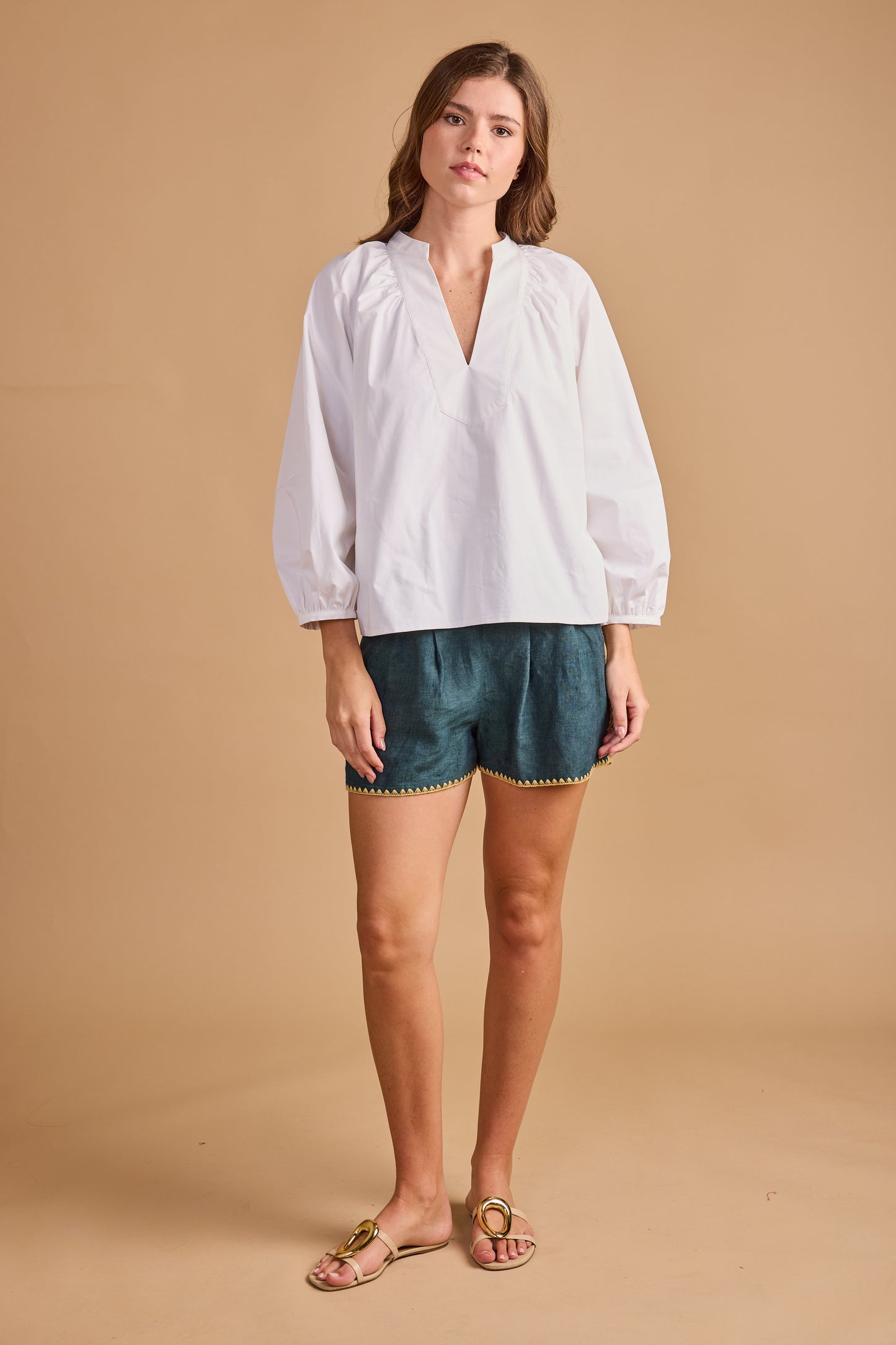 Cora Top - White