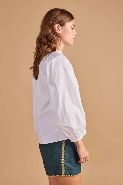 Cora Top - White