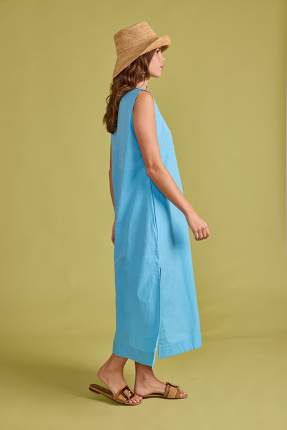 Natasha Dress - Robin's Egg