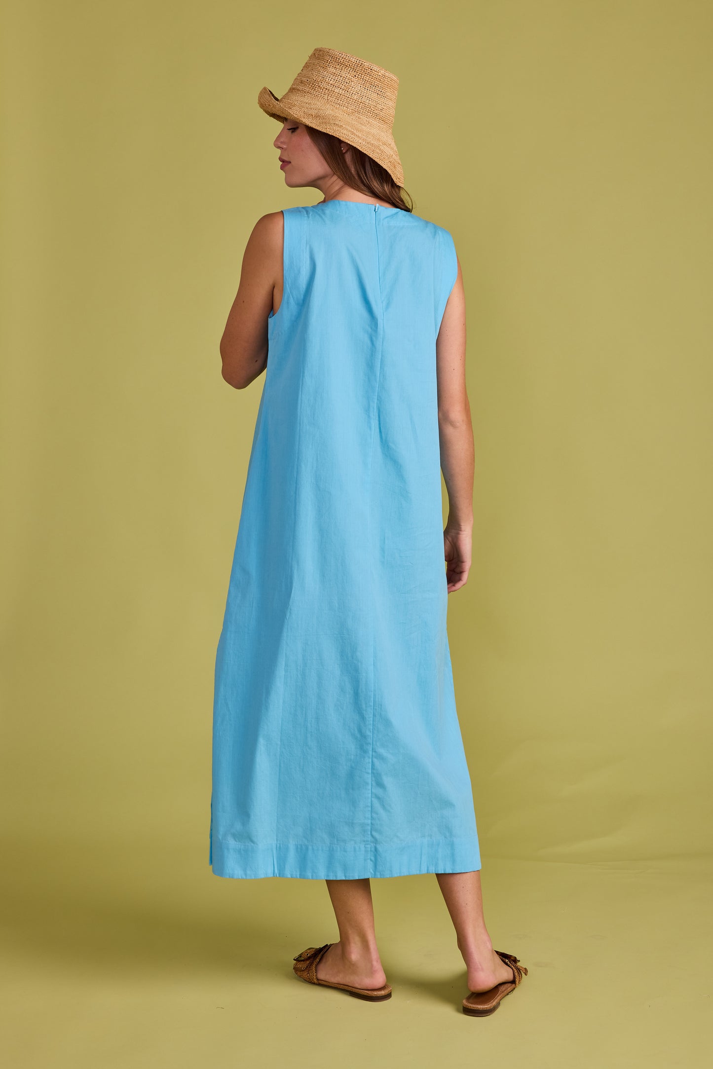 Natasha Dress - Robin's Egg