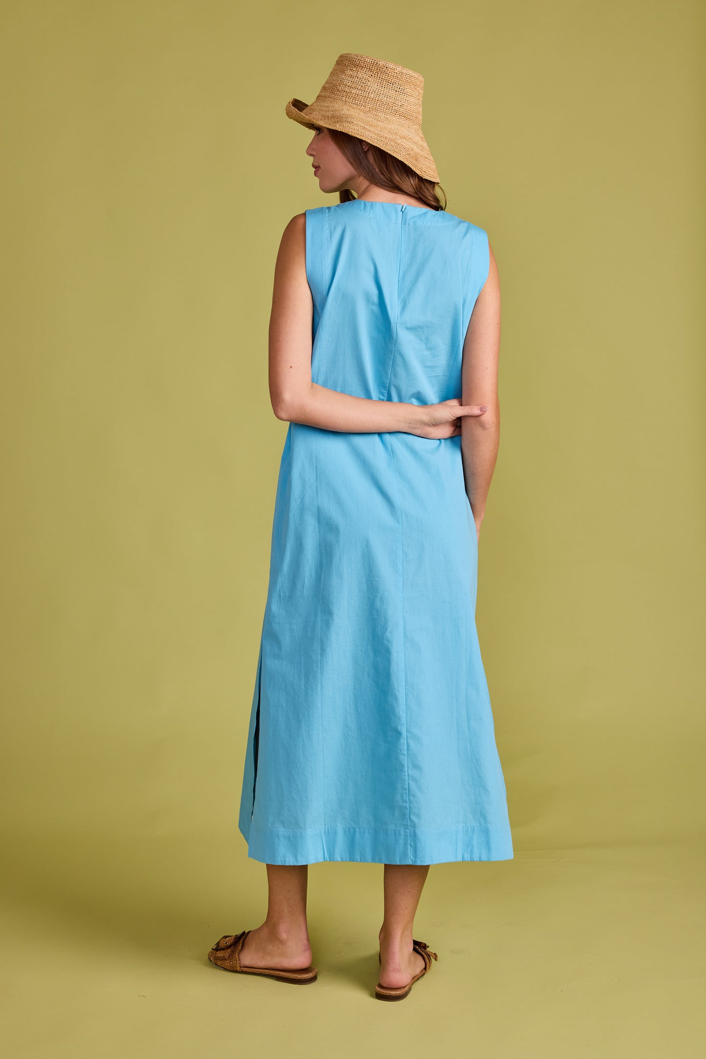 Natasha Dress - Robin's Egg