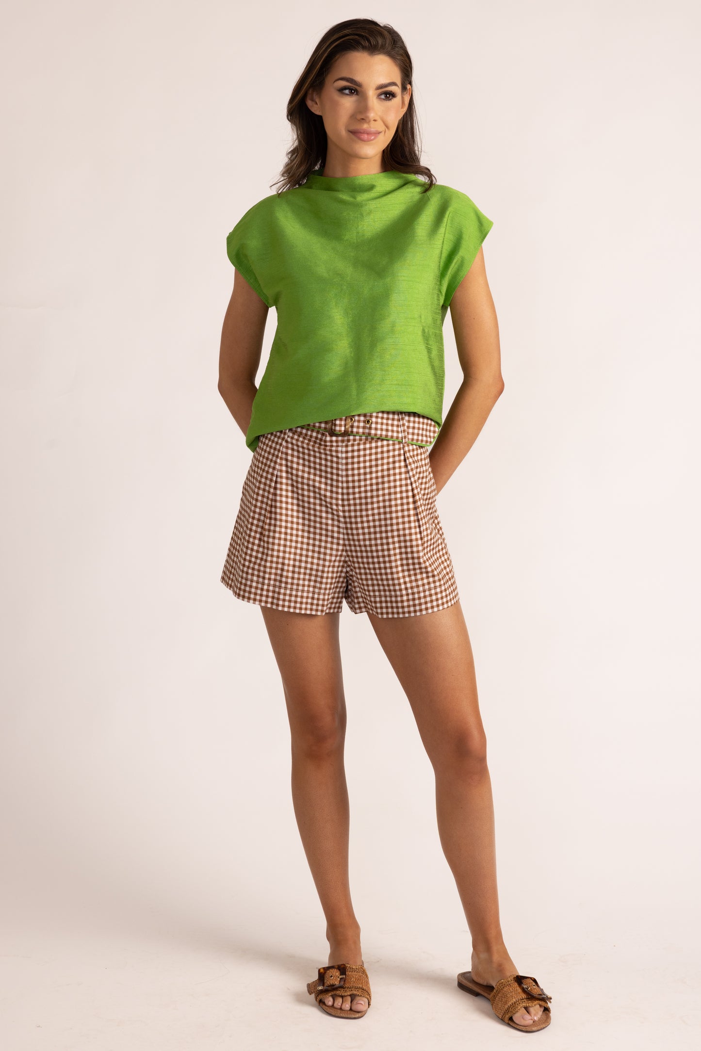Maya Short - Gingham