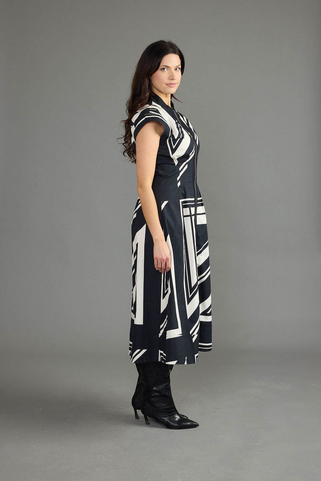 Rosalie Dress - Jet Noir