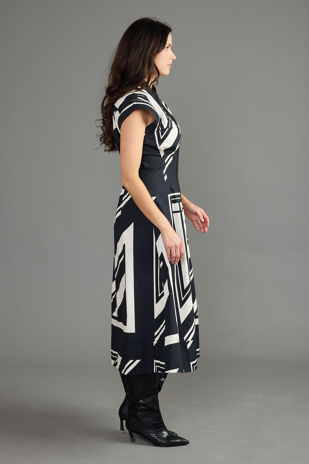 Rosalie Dress - Jet Noir