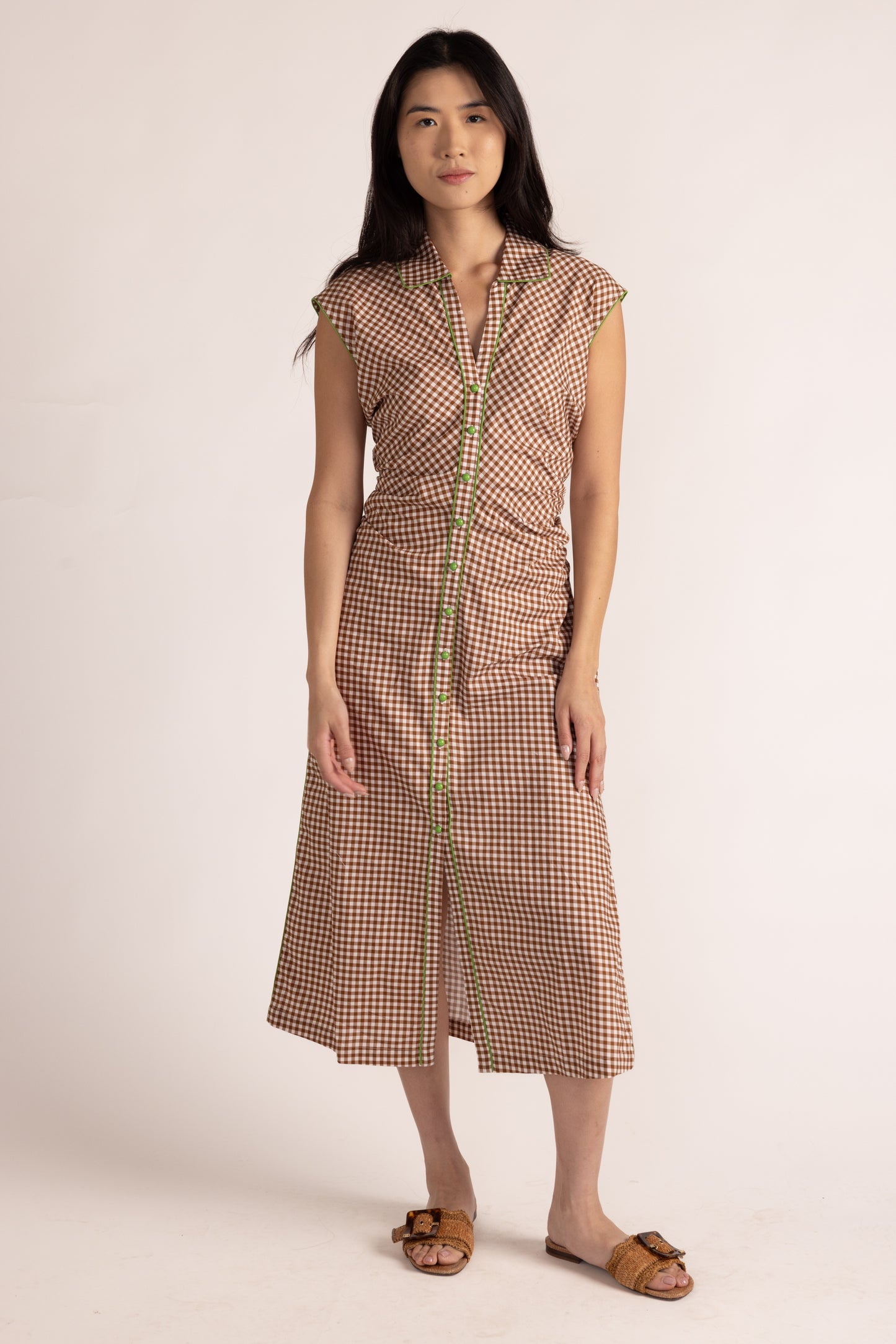 Layna Dress - Gingham