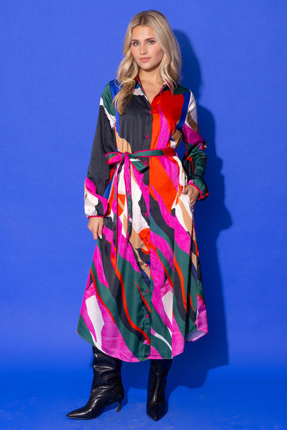 Bronte Dress - Solar Vines
