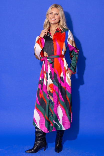 Bronte Dress - Solar Vines