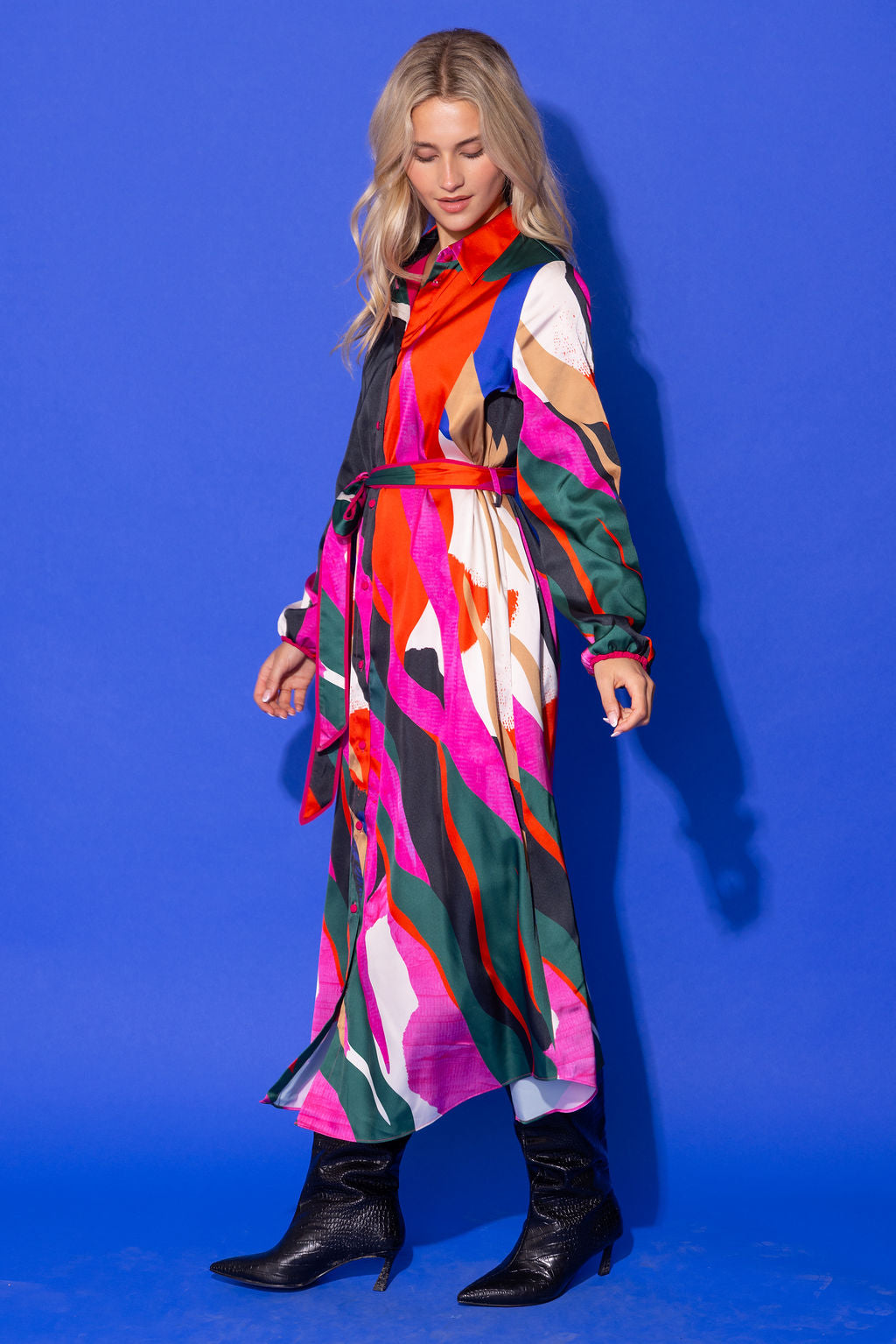 Bronte Dress - Solar Vines