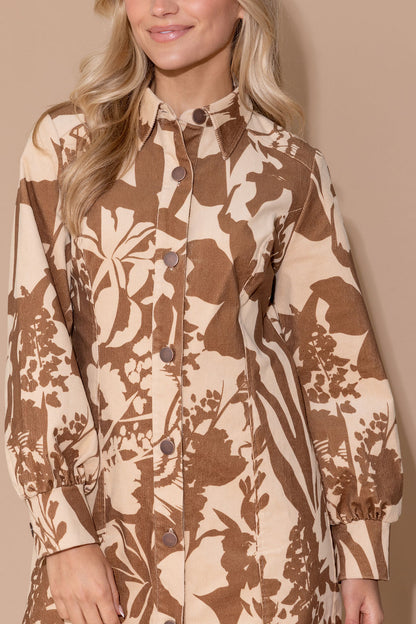Harriet Dress - Sienna Shadow