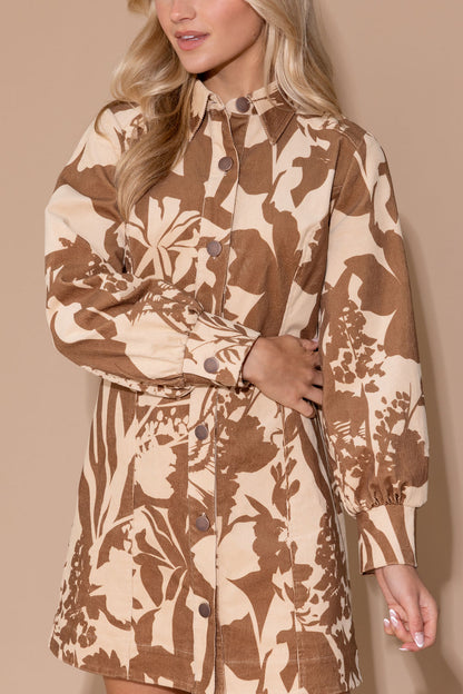 Harriet Dress - Sienna Shadow