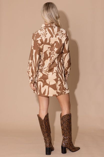 Harriet Dress - Sienna Shadow