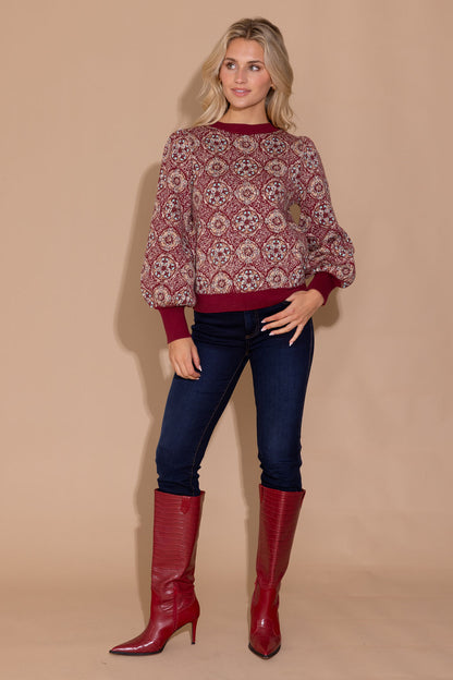 Lucie Sweater - Desert Jewel