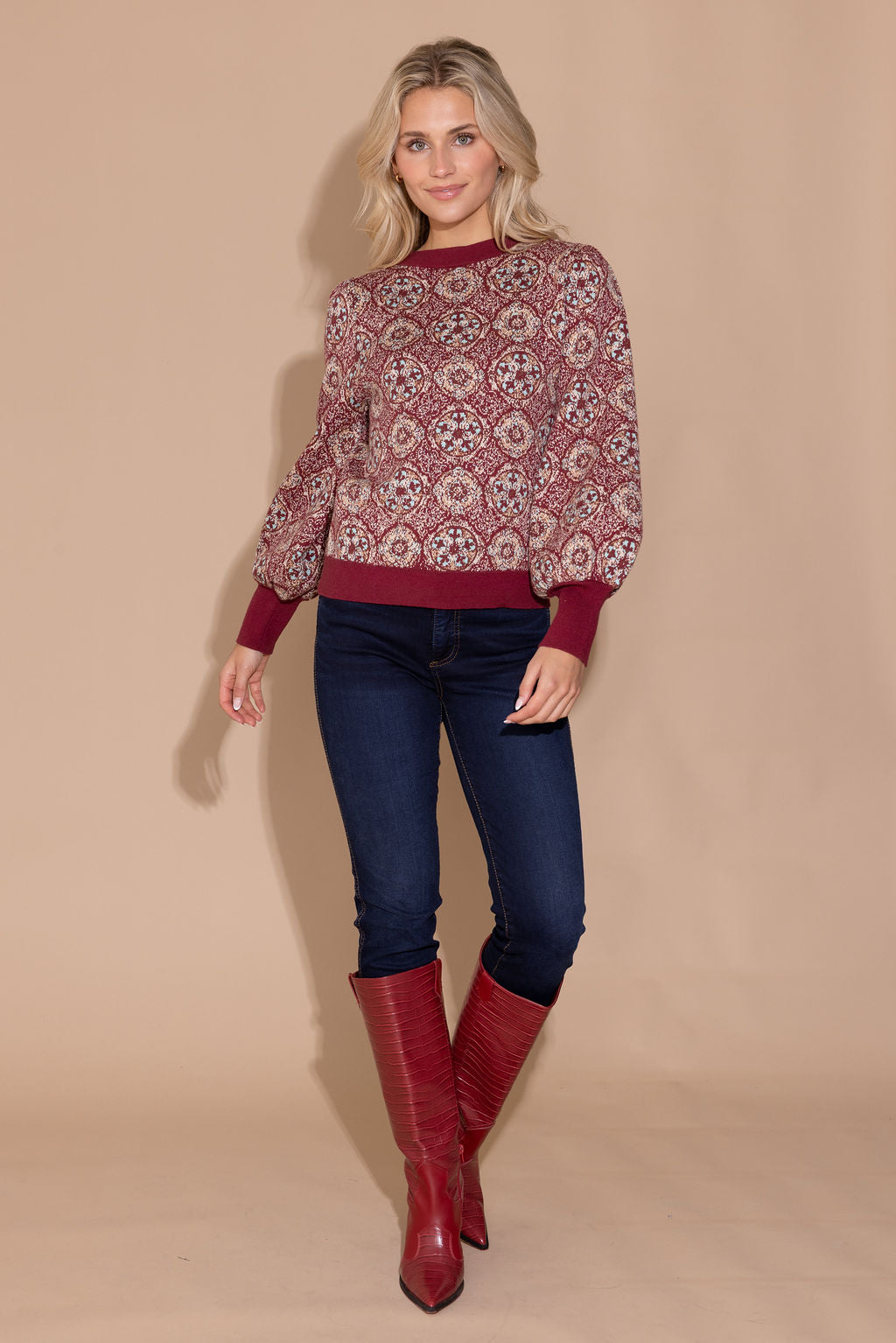 Lucie Sweater - Desert Jewel