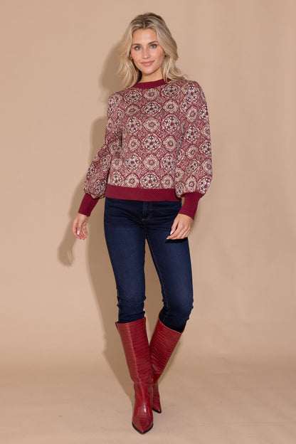 Lucie Sweater - Desert Jewel