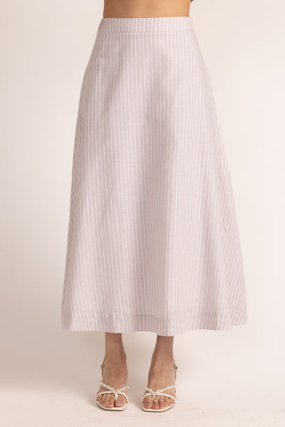 Marc Skirt - Sand Ticking