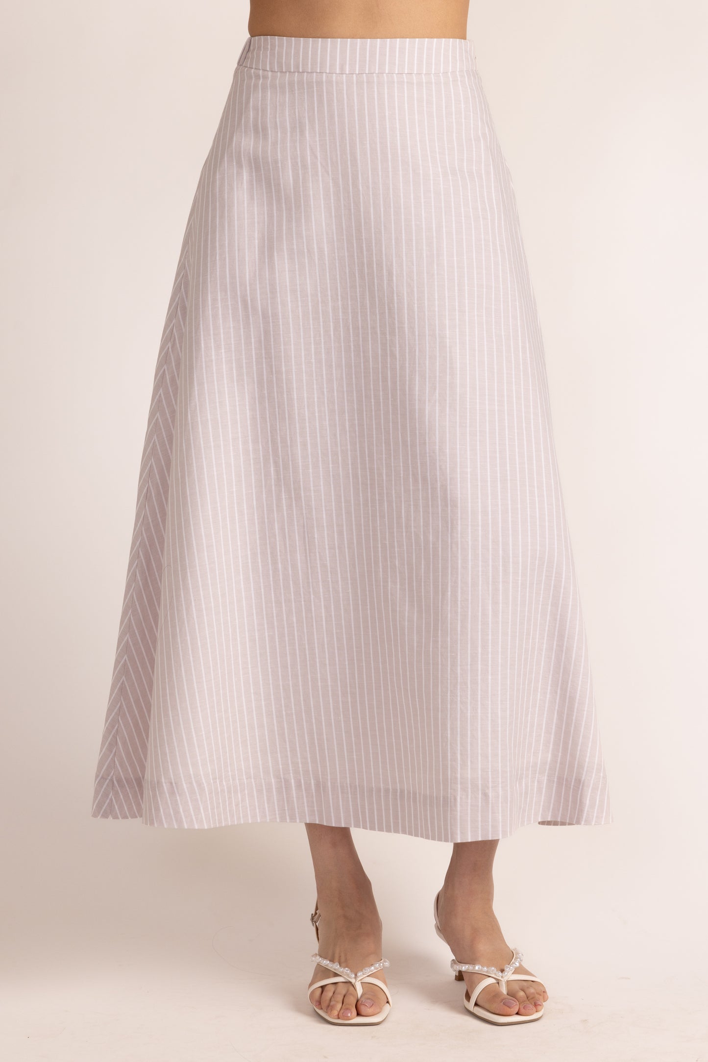 Marc Skirt - Sand Ticking