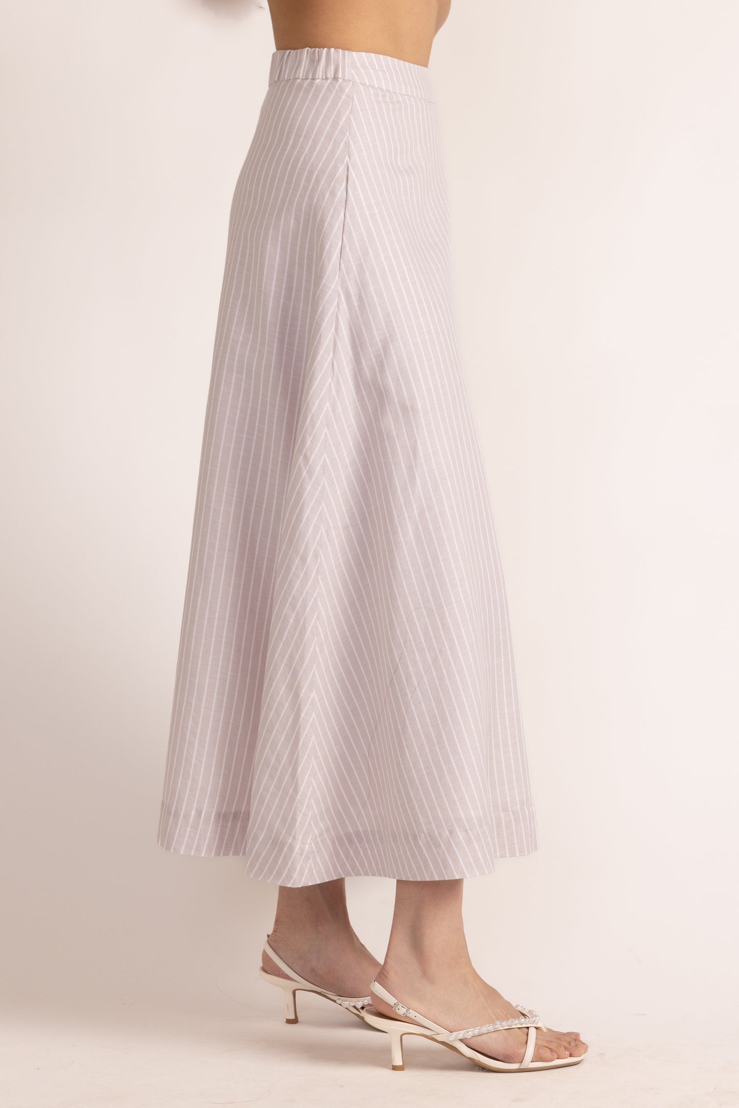 Marc Skirt - Sand Ticking