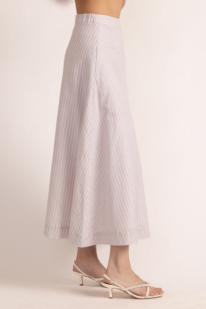 Marc Skirt - Sand Ticking