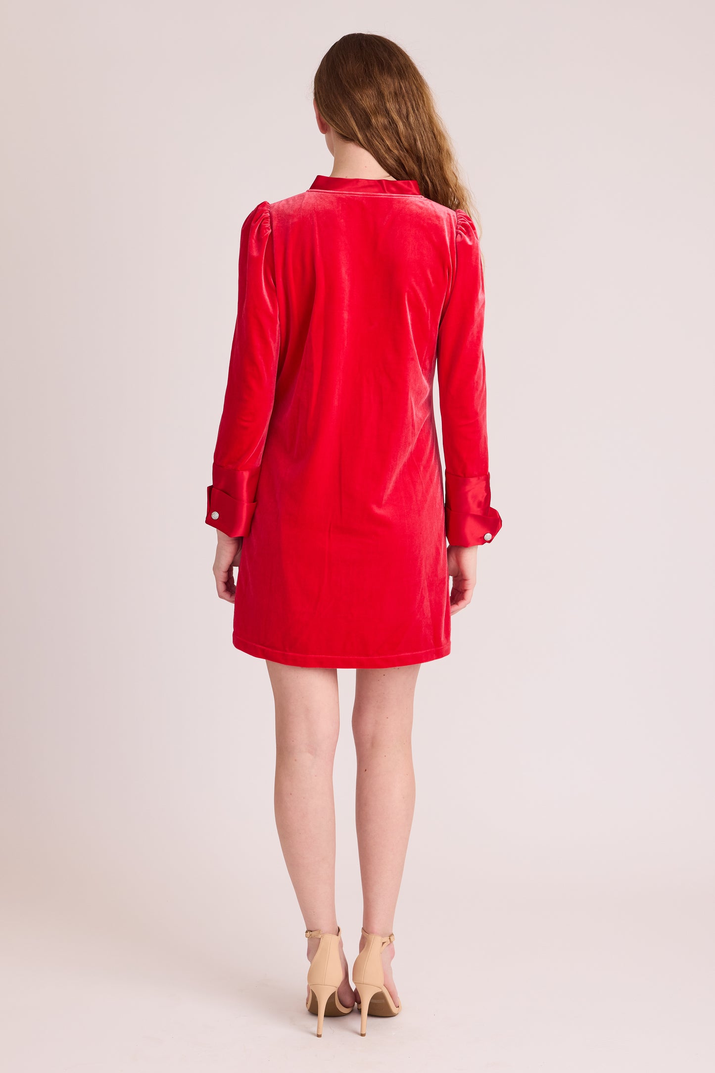 Alden Dress - Lipstick