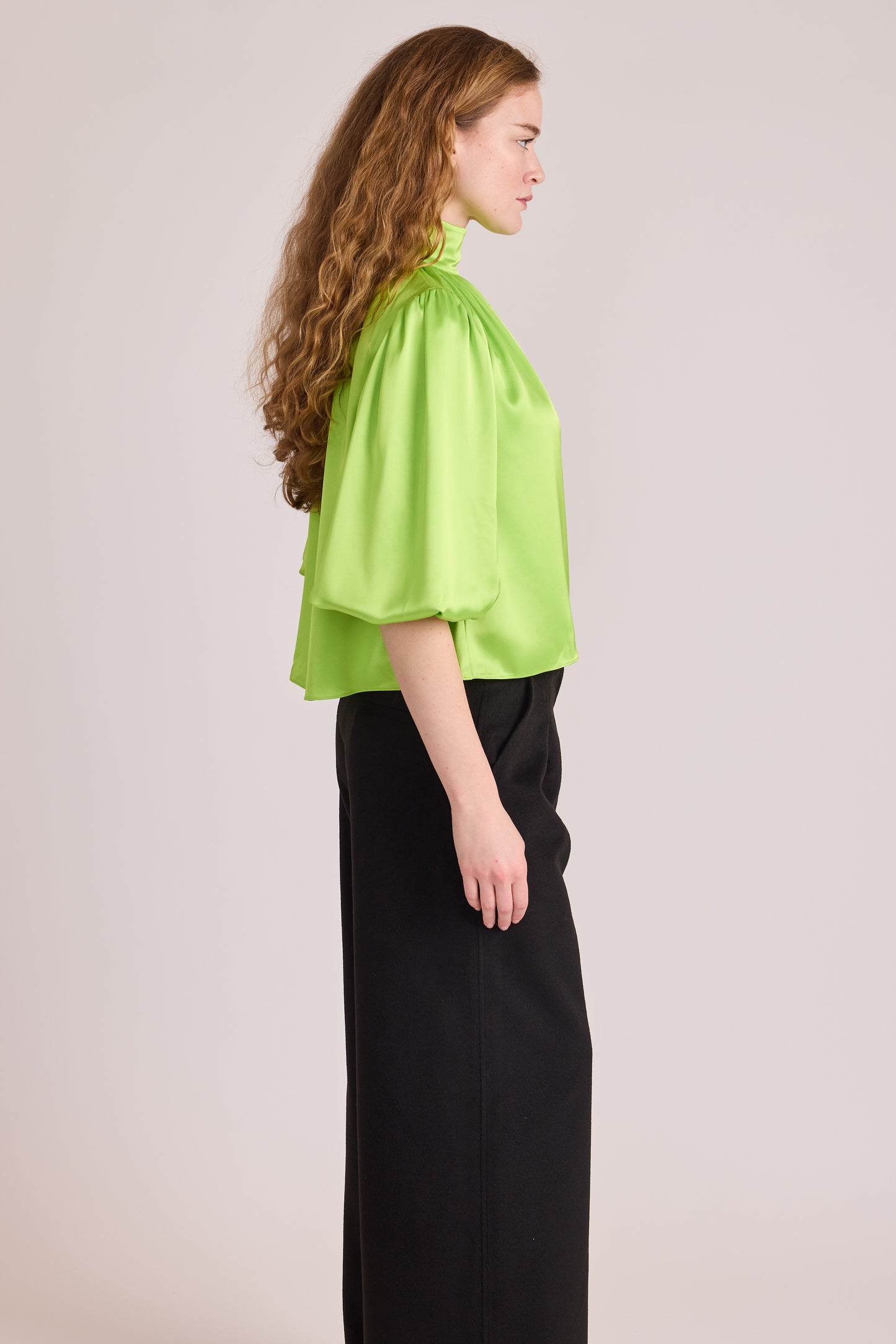 Carmen Top - Lime