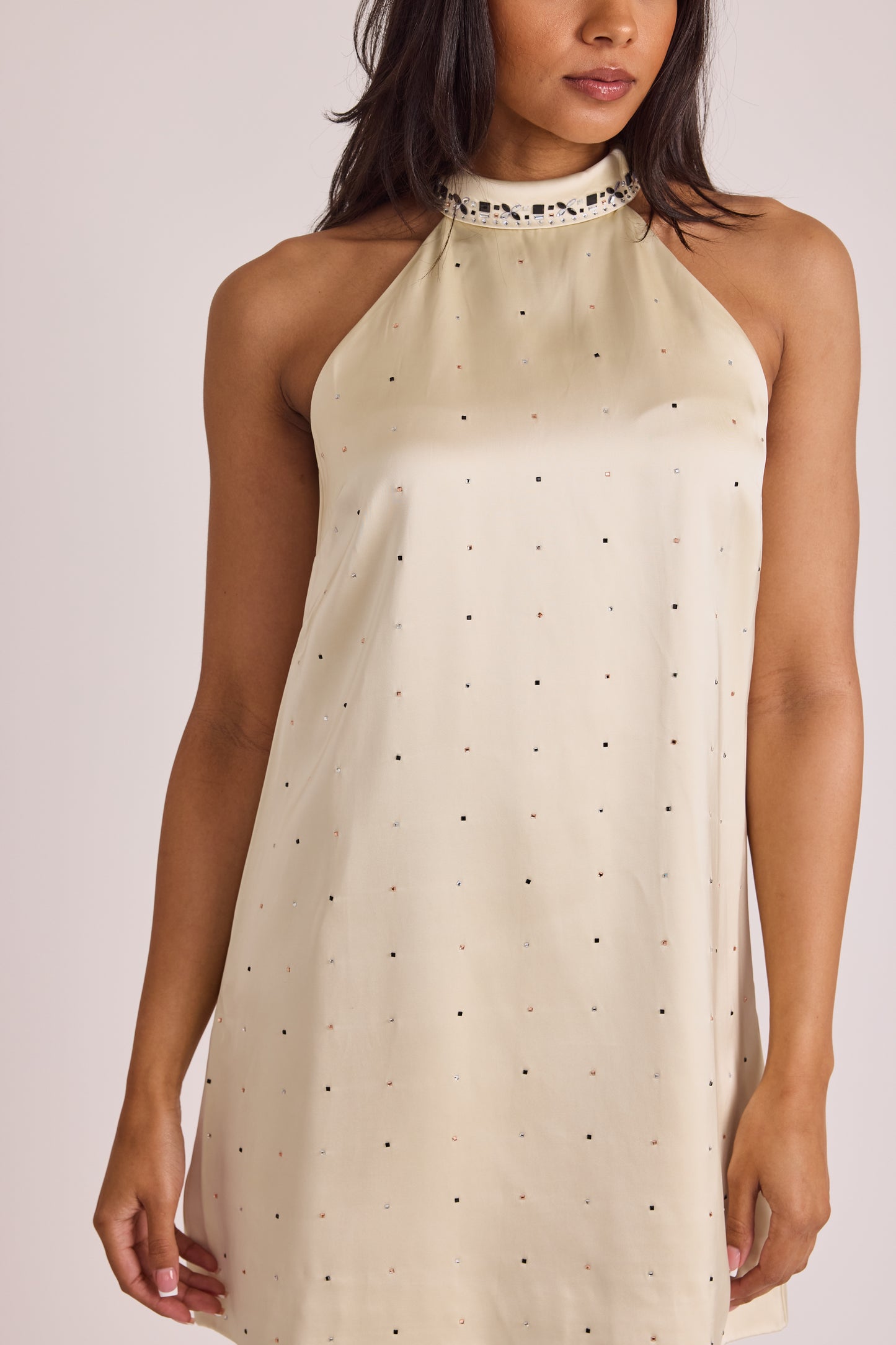 Katherine Dress - Frost White