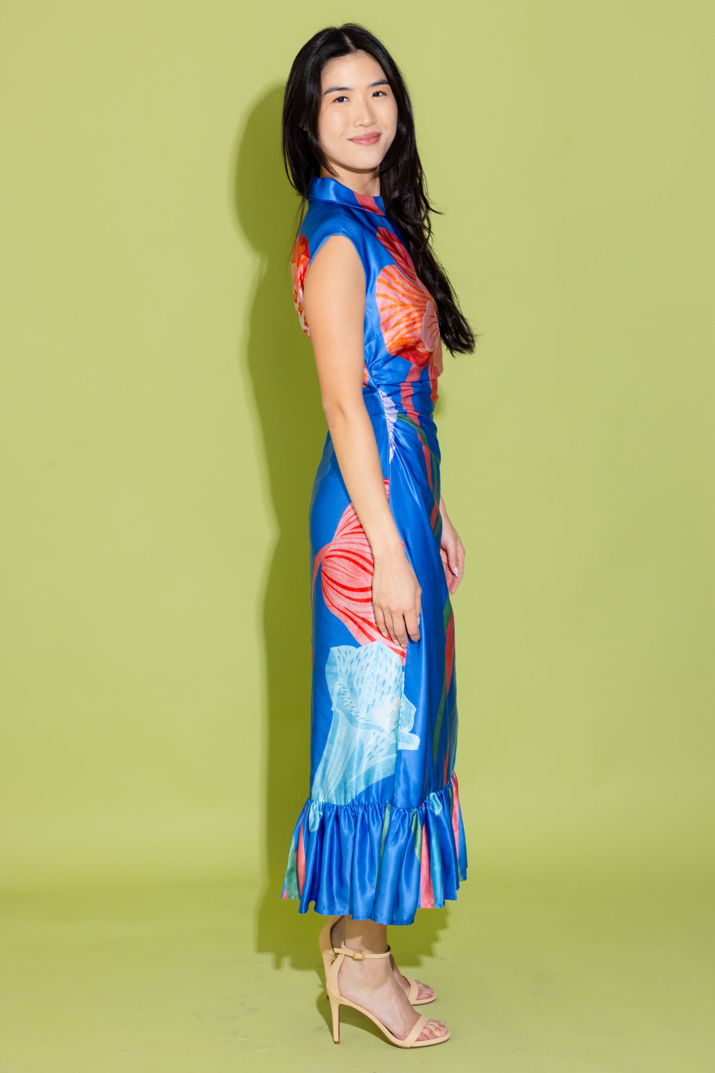 Estelle Dress - Royal Fluorescence