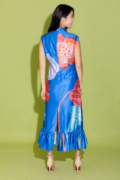 Estelle Dress - Royal Fluorescence
